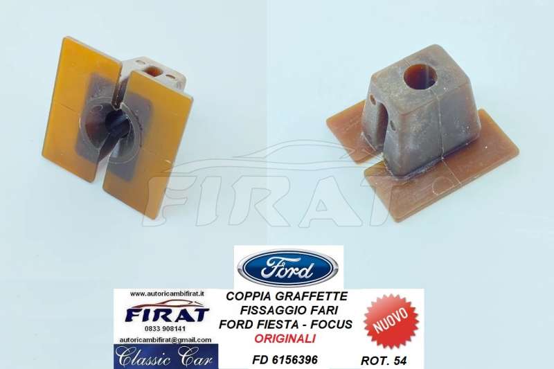 GRAFFETTE FISSAGGIO FARI FORD FIESTA - FOCUS (6156396)